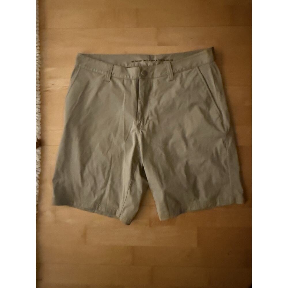 Rhône Tan Khaki Grey Shorts 33